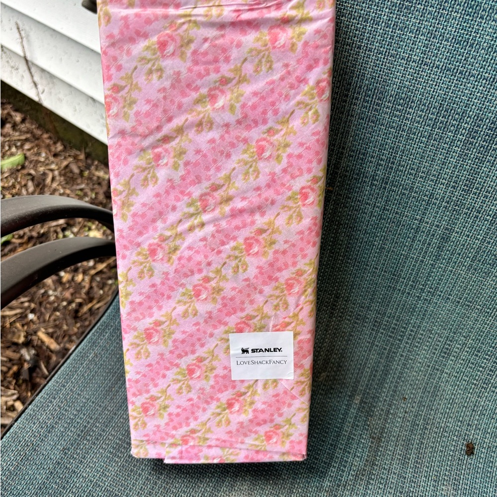 Love Shack Fancy Stanley Slim Water Bottle 12oz